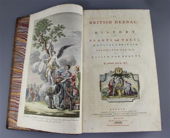 Hill, John, Sir - The British Herbal,